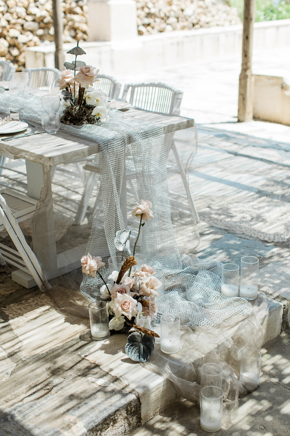 wedding decoration in Mykonos