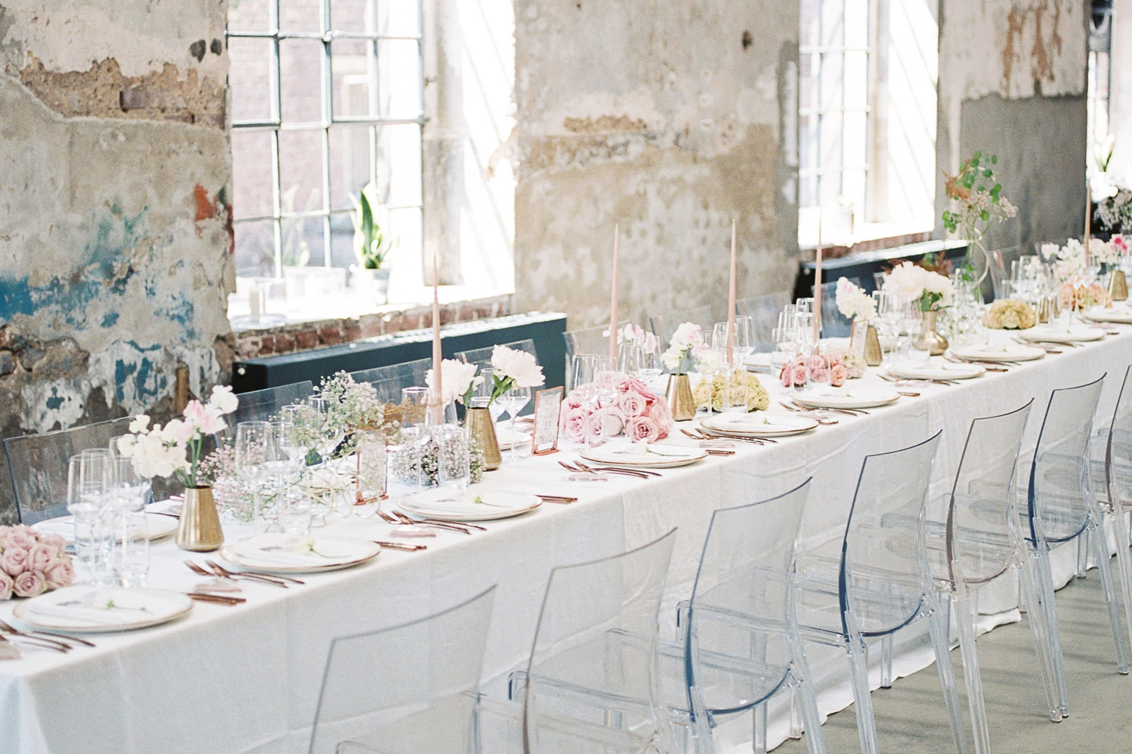 Industrial chic wedding at harbour club cologne