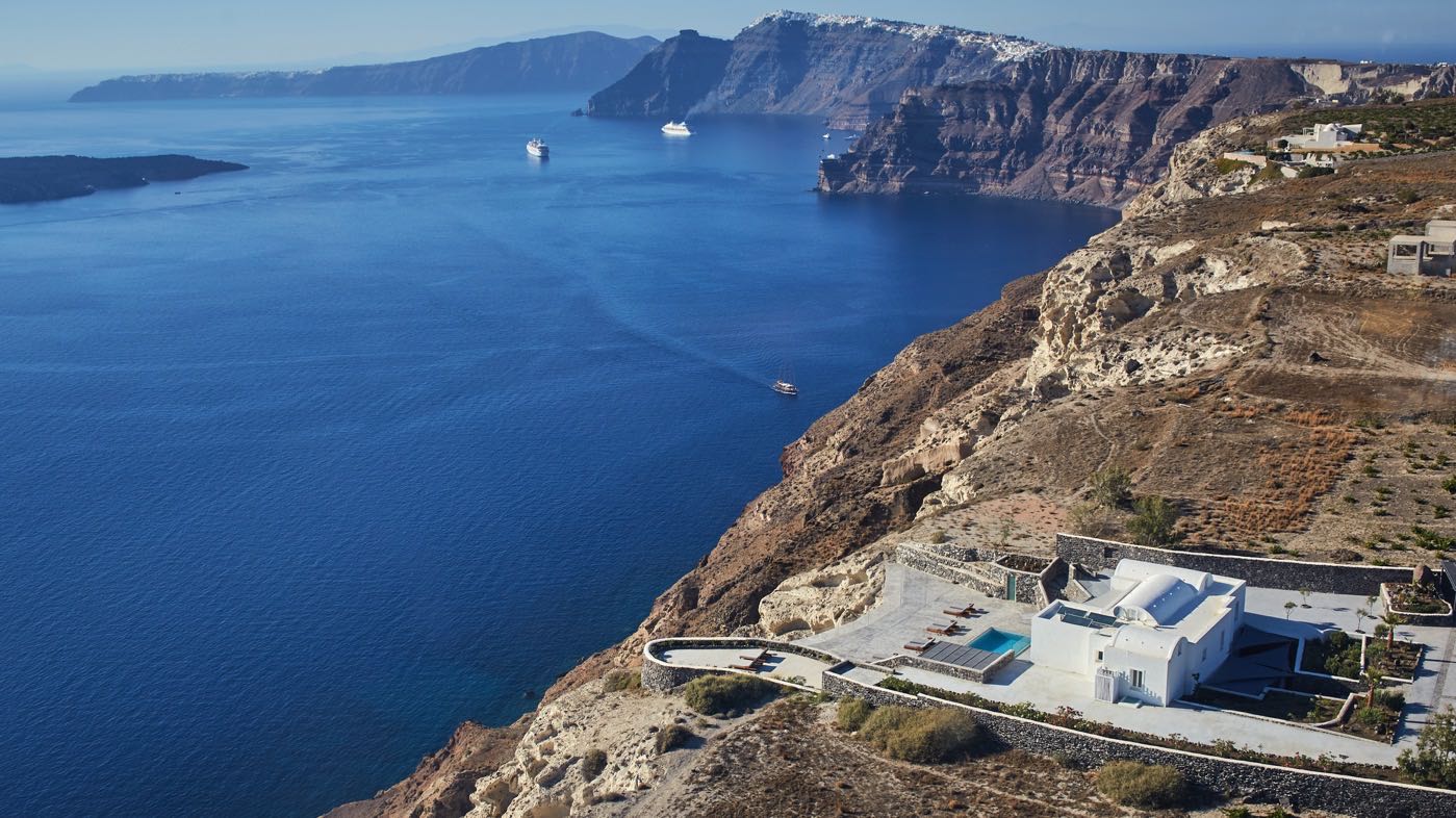 Hochzeitslocations in Santorini Nafsika Estate Villa