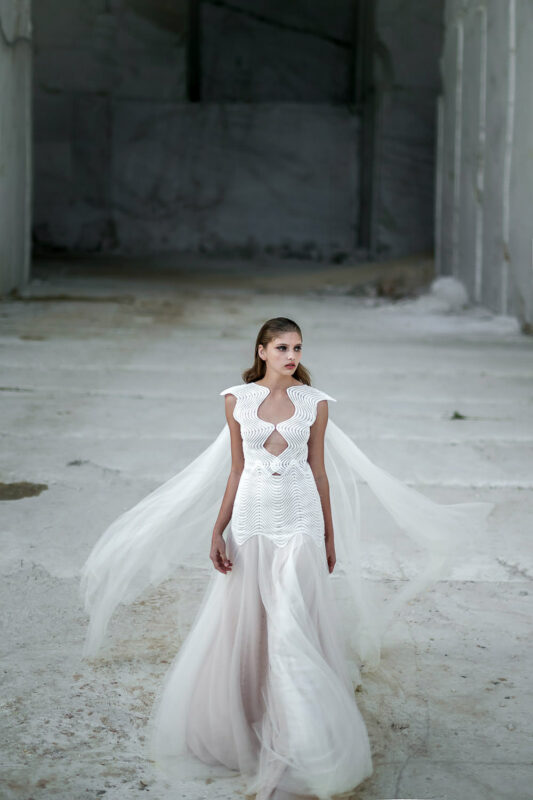 Epic Bridal Campaign in Marble Quarry in Greece