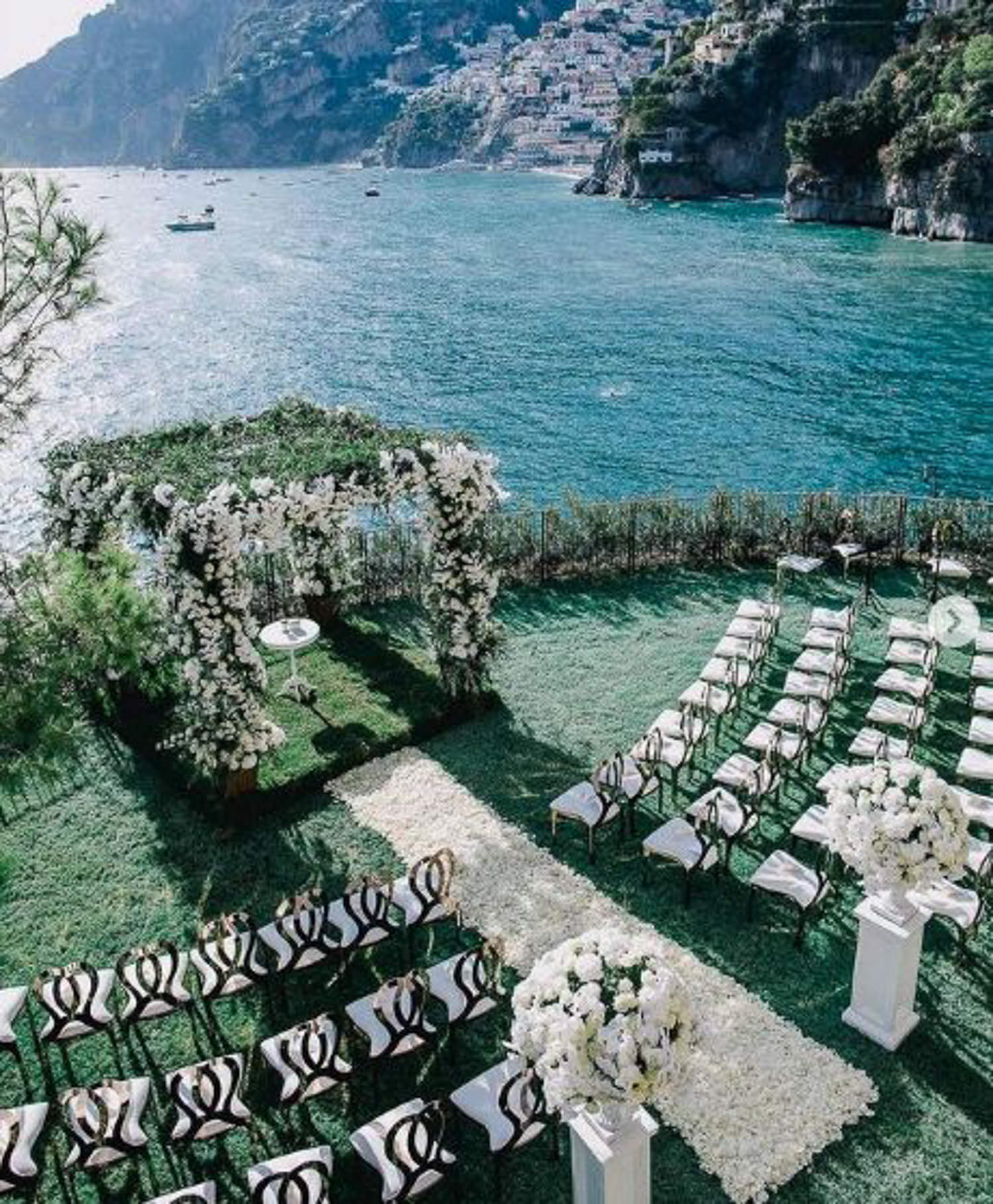 wedding venues in Positano